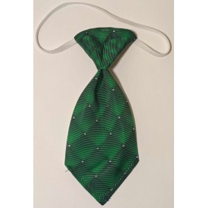 Cravates : grande : vert carreaux vert