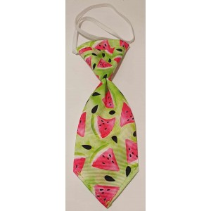 Cravates : grande : vert melon d'eau