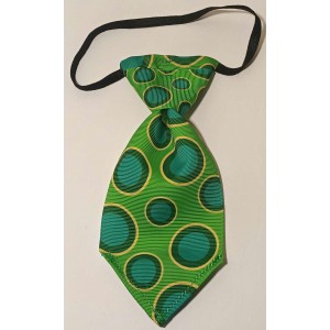 Cravates : moyen : vert pois vert