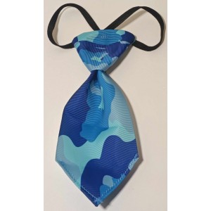 Cravates : moyen : bleu camo